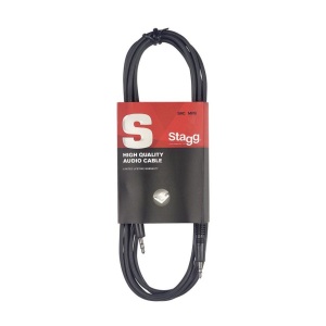 Stagg 1M Stereo Mini Jack Audio Cable Minijack/Minijack