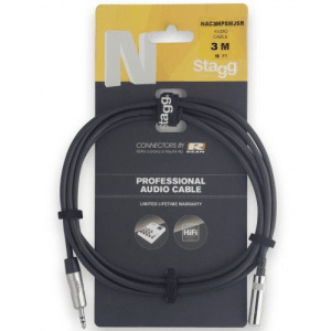 Stagg Pro 3M Mini Jack Extension Cable - Mini Jack Male-Female