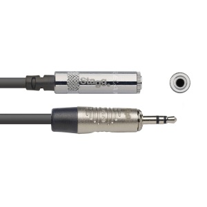 Stagg Pro 3M Mini Jack Extension Cable - Mini Jack Male-Female