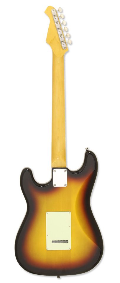 Aria STG 62 - 3 Tone Sunburst - Image 2