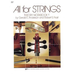 All for Strings: Theory Workbook 1 - Gerald E. Anderson & Robert S. Frost
