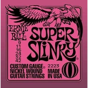 Ernie Ball Super Slinky Electric Guitar Strings