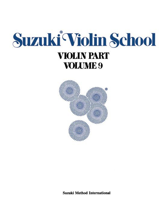 Suzuki Violin Volume 9