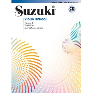 Suzuki Violin School Volume 4 with CD