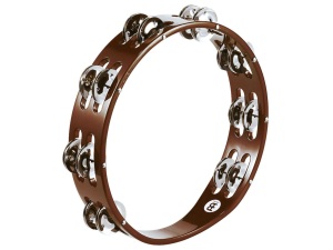 Meinl Wood Tambourine 2 Row Steel - TA2AB