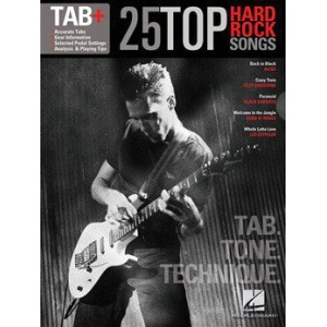 TAB+: 25 Top Hard Rock Songs - Guitar
