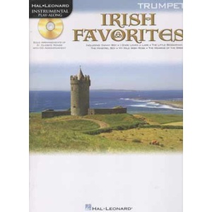 Hal Leonard - Irish Favourites for Trumpet. Including CD.