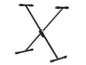 Koda TXS001 Keyboard Stand - Single Braced w/Toothed Locking Mechanism