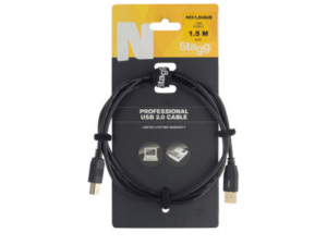Stagg 1.5M USB-A to USB-B Cable
