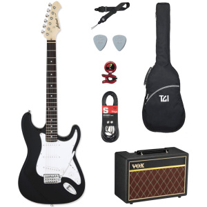 Aria STG/Vox Pathfinder Guitar Pack - Black