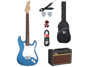 Aria STG/Vox Pathfinder Guitar Pack - Blue
