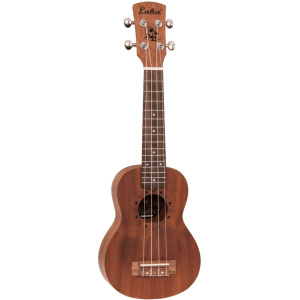 LAKA VUS10 Mahogany Series Ukulele & Carry Bag - Soprano
