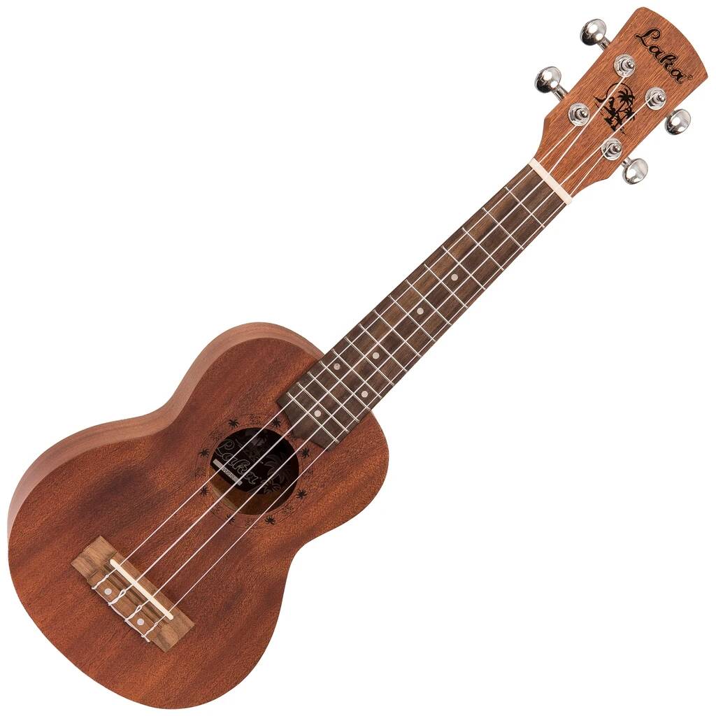 LAKA VUS10 Mahogany Series Ukulele & Carry Bag - Soprano - Image 4