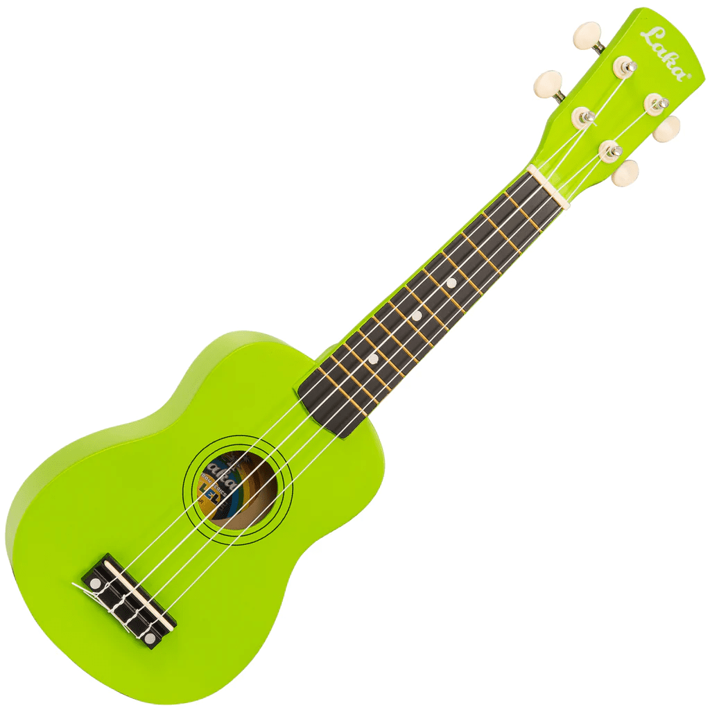 Laka Rainbow Series Soprano Ukulele Carry Bag Green