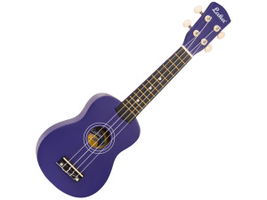 Laka Rainbow Series Soprano Ukulele & Carry Bag - Violet