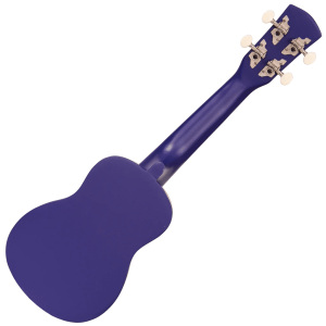 LAKA Rainbow Series Soprano Ukulele & Carry Bag - Indigo
