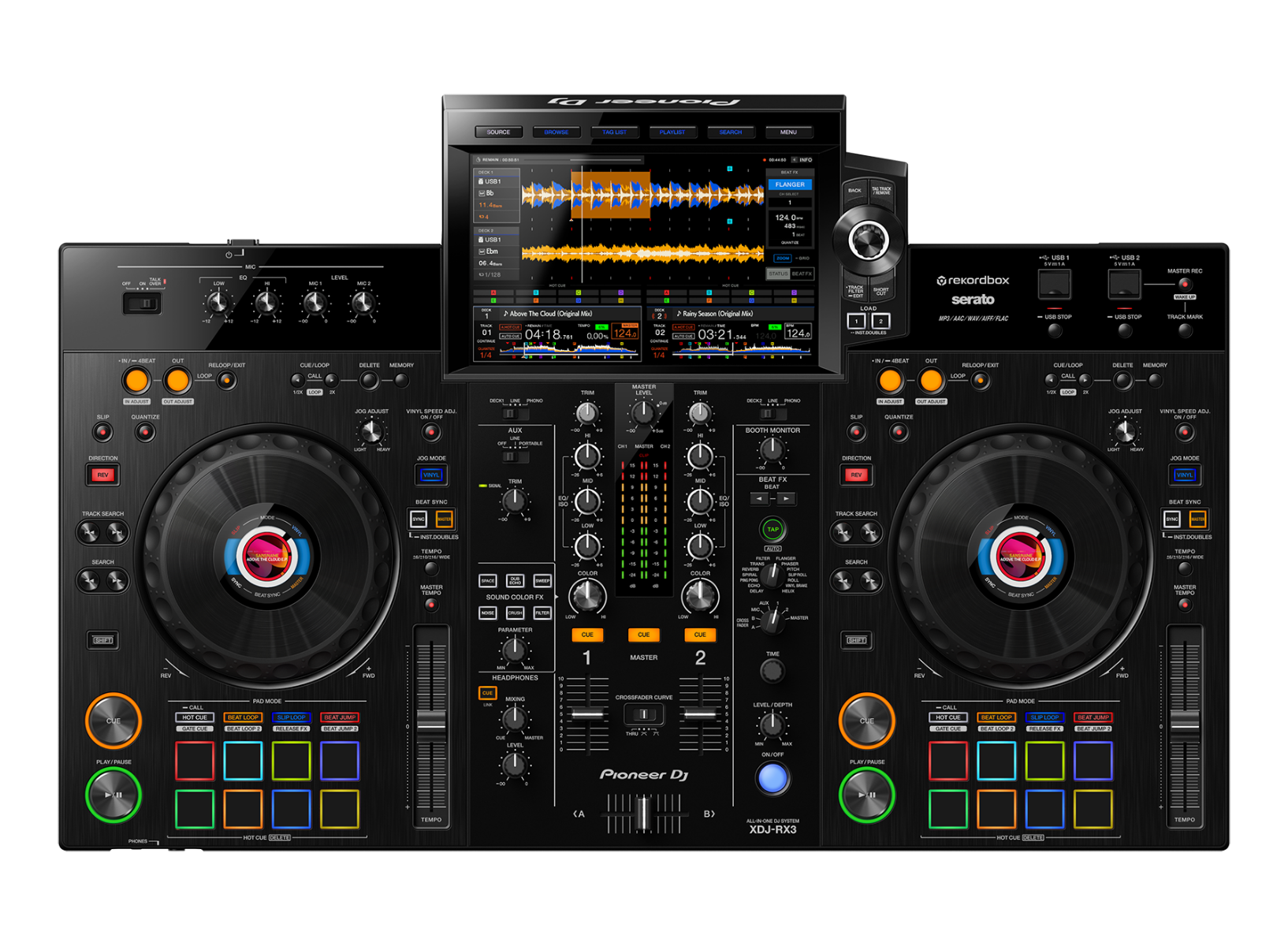 Pioneer DJ XDJ-RX3 2-channel performance all-in-one DJ system