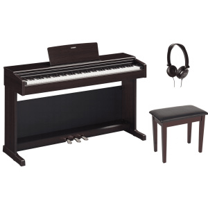 Yamaha Arius YDP-145R Digital Piano Home Set w/Bench + Headphones - Dark Rosewood