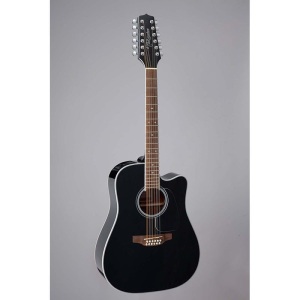 Takamine GD38CE - 12 String - Black