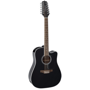 Takamine GD38CE - 12 String - Black
