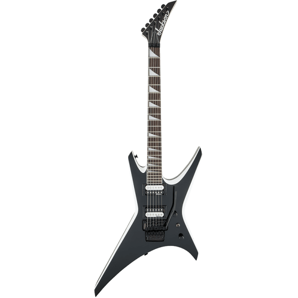 Jackson JS32 Warrior - Black w/White Bevels