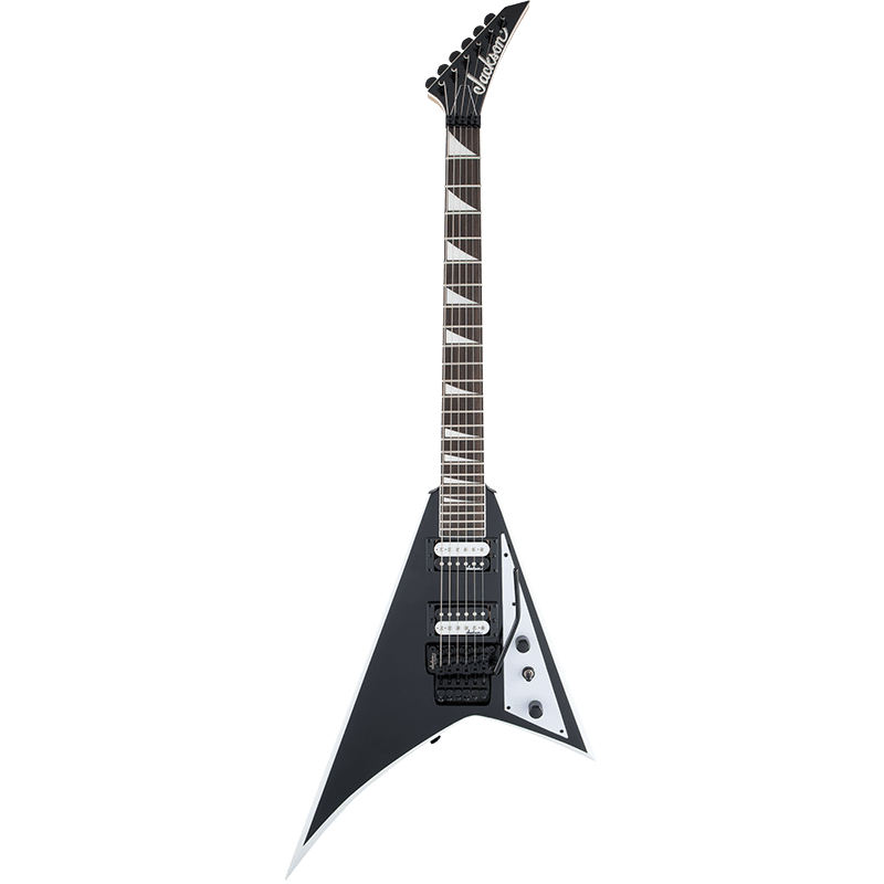 Jackson JS32 Rhoads - Black w/White Bevels - Image 4