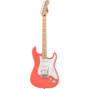 Fender Squier Sonic Stratocaster - HSS - Tahitian Coral