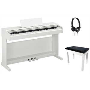 Yamaha Arius YDP-145B Digital Piano Home Set - White