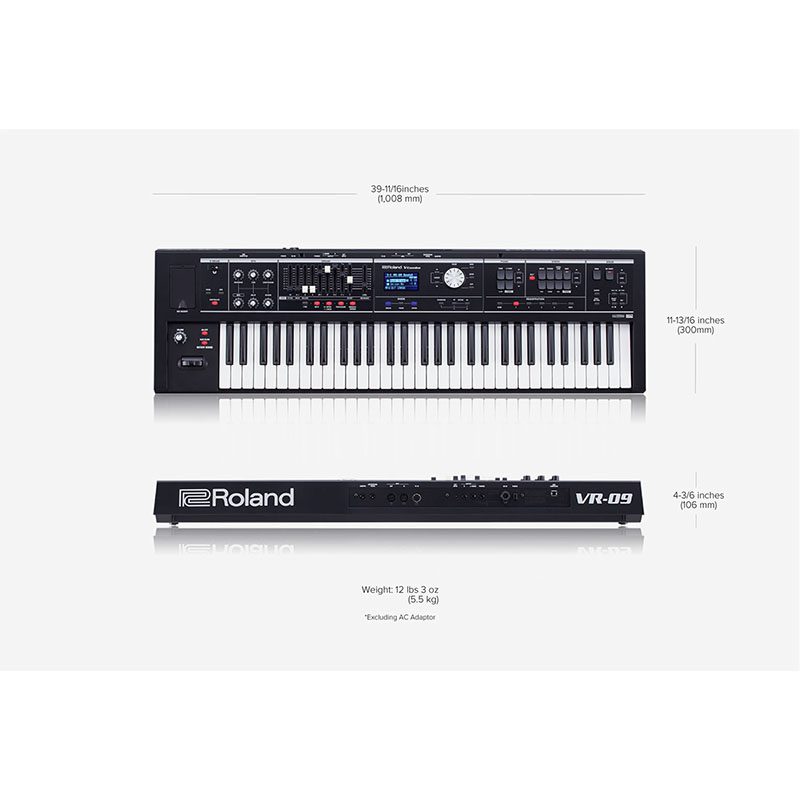 Roland V-Combo VR-09-B - Live Performance Keyboard - Image 5