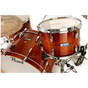 Pearl Masters Maple Complete 3pc Shell Pack MCT923XSP/C840 - Almond Red Stripe