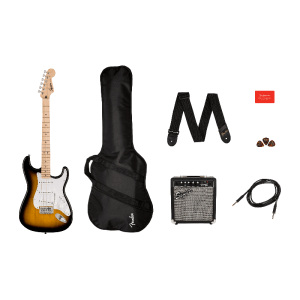 Fender Squier Sonic Stratocaster Pack - 2-Colour Sunburst