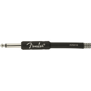 Fender Professional 18,6ft Instrument Cable - White Tweed