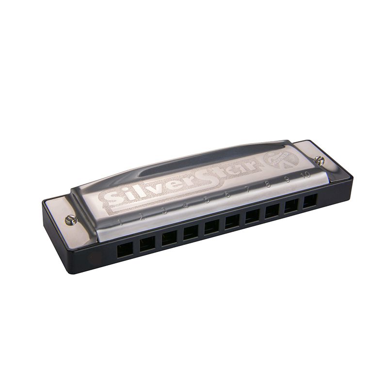 Hohner Silver Star Harmonica - Key B Flat - Image 2