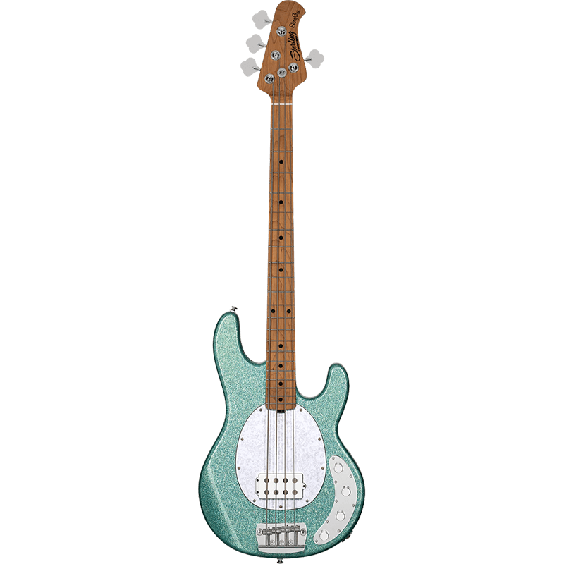 Sterling by Music Man Stingray Ray34 - MN - Seafoam Sparkle