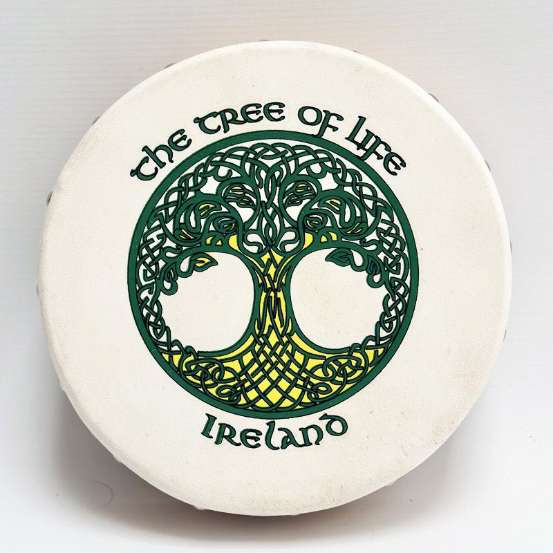 Koda 8" Bodhran - Tree Of Life