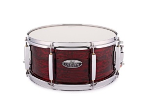 Pearl Modern Utility 14" x 6.5" Snare Drum - Strata Red MUS1465M