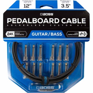 BOSS BCK-12 Solderless Pedalboard Cable Kit