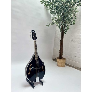 Koda A Style Mandolin with Padded Bag - Black AM10LABK