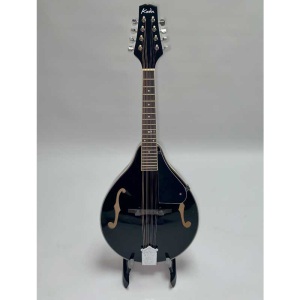 Koda A Style Mandolin with Padded Bag - Black AM10LABK