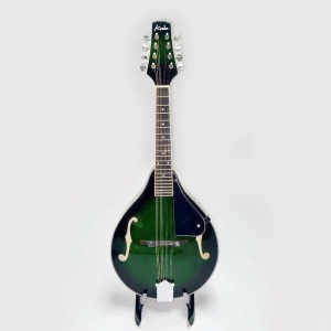 Koda A Style Mandolin with Padded Bag - Green AM10LAGR