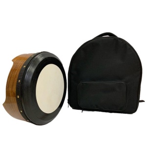 Koda Bodhran 16" x 6" Tuneable - Solid Rosewood - w/Bag & 2 Beaters
