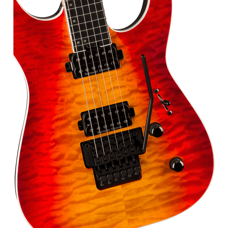 Jackson Pro Plus Series Dinky DKAQ - Firestorm - Image 4