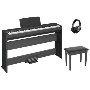 Yamaha P-145 Digital Piano Home Set