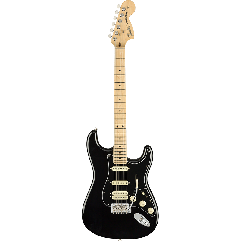 Fender stratocaster american on sale performer hss black