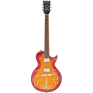 Joe Doe Hot Rod w/Hardcase - Cali-Sunset Burst