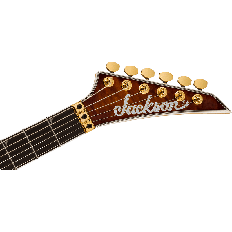 Jackson Pro Plus Series Soloist SLA3Q - Amber Tiger Eye - Image 7