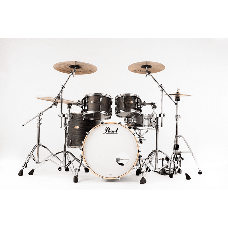 Pearl STS924XSP Session Studio Select Drum Kit Shell Pack - Black Satin Ash - Image 2