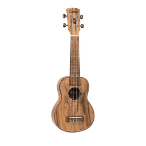 LAKA VUS25 Walnut Series Soprano Ukulele & Carry Bag