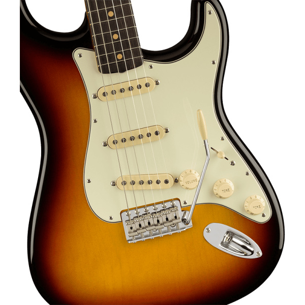 Fender American Vintage II 1961 Stratocaster RW 3-Colour Sunburst - Image 4