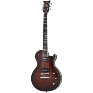 Schecter Solo II Supreme - Cats Eye Black Burst